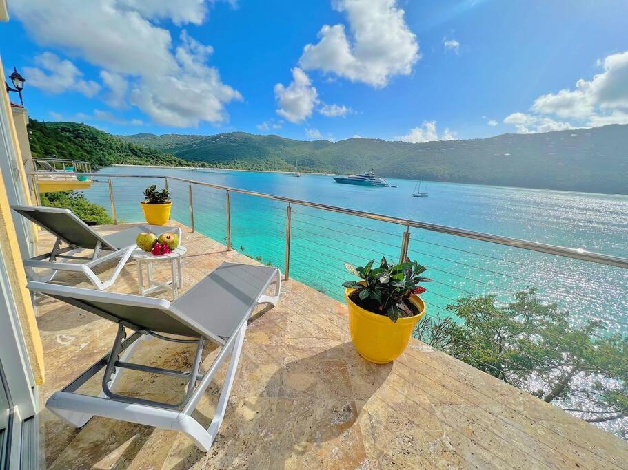 Sailfish Villa Luxury Beachfront Estate Magens Bay Cruz Bay Exterior foto